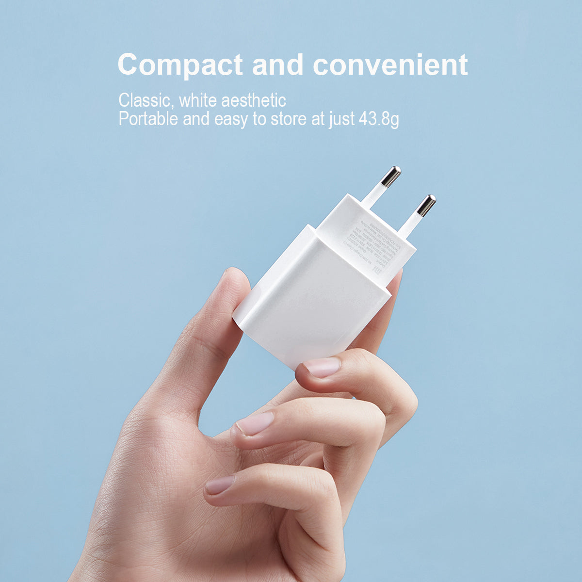 Xiaomi omrežni polnilnik, 20 W, 3A, 1 x USB-C, bel BHR4927GL