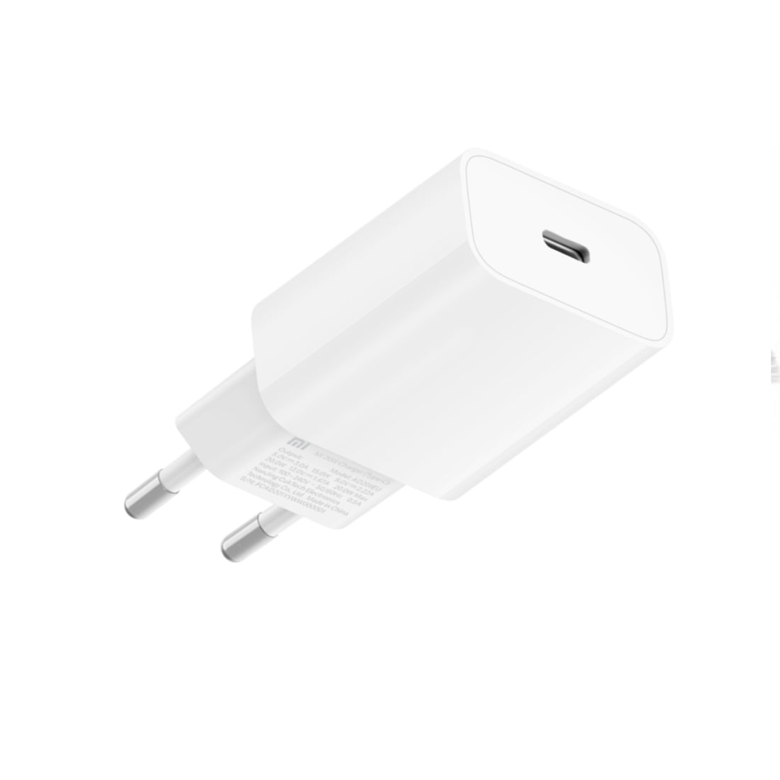 Xiaomi omrežni polnilnik, 20 W, 3A, 1 x USB-C, bel BHR4927GL