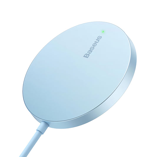 Brezžični omrežni polnilnik Baseus Simple Simple Mini 3, 15 W, 1,67 A, modri CCJJ040303