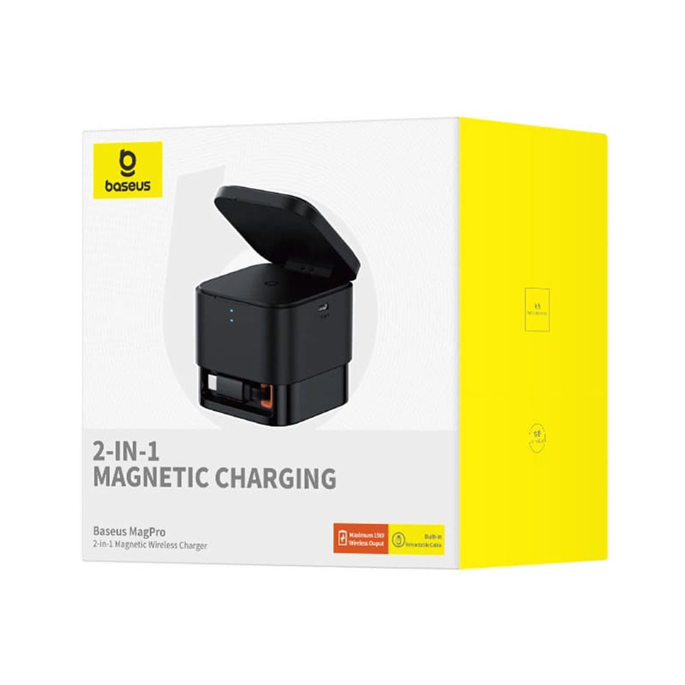Brezžični omrežni polnilnik Baseus MagPro, 25 W, 1 x USB-C, črn P10264100123-00