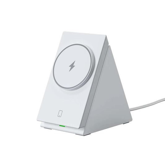 Choetech T600 3v1 brezžični omrežni polnilnik, 15 W, 1,67 A, bel