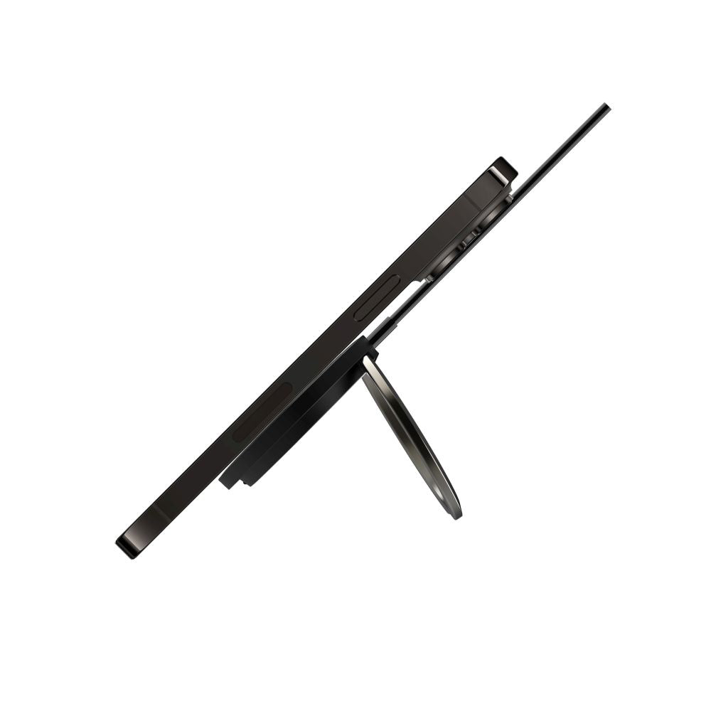 Brezžični omrežni polnilec Fixed Ring, 15W, 1.67A, črn