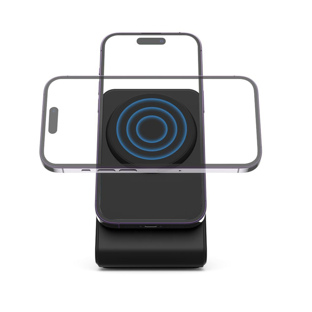 MagSafe Tech-Protect QI15W-A38, 15 W, 1,67 A, črn