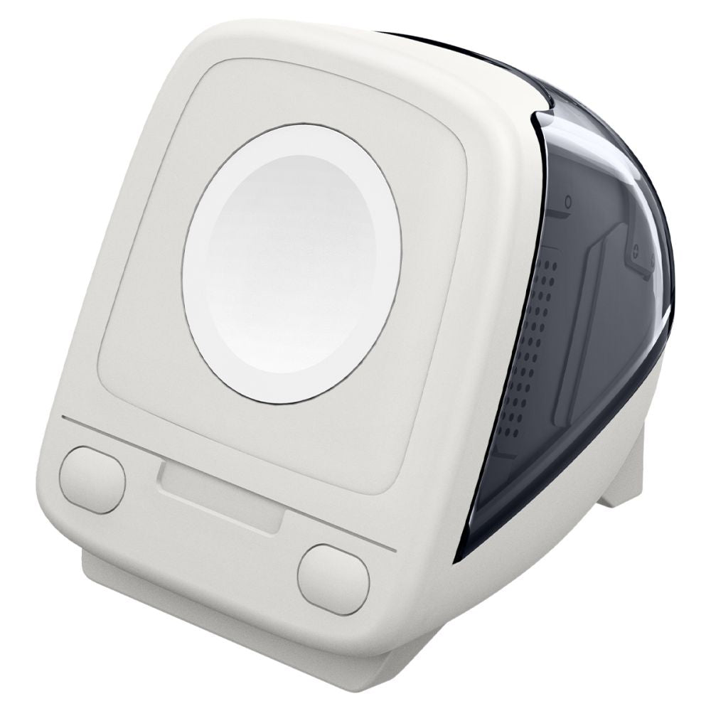 Spigen C1 Classic stojalo za brezžični polnilec Apple Watch Series, Sivo AMP09340