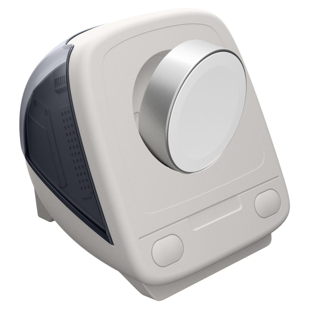 Spigen C1 Classic stojalo za brezžični polnilec Apple Watch Series, Sivo AMP09340