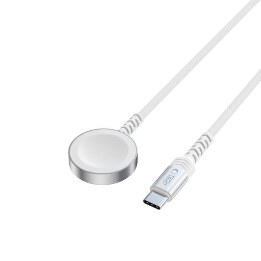 Polnilni kabel Tech-Protect MC01 Ultraboost za Apple Watch Series, bel