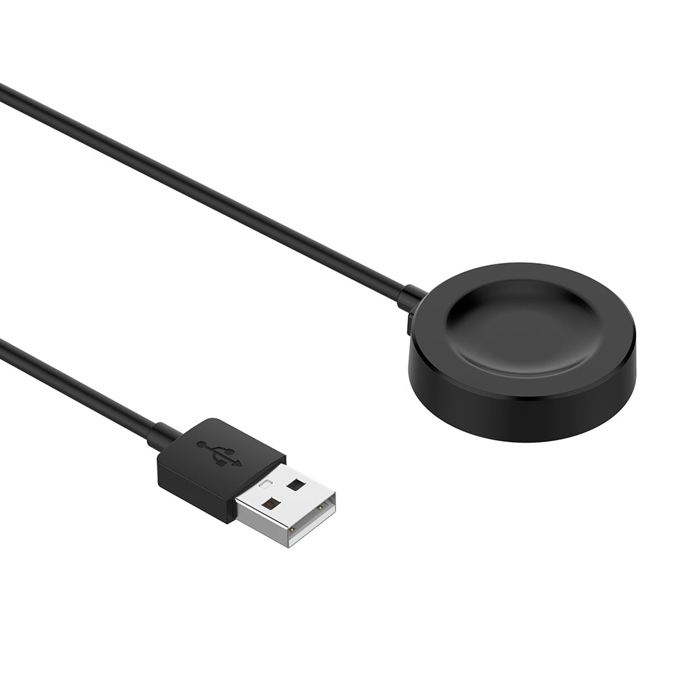 Brezžični polnilec Techsuit THC1 za Honor Watch / Huawei Watch Series, USB-A, Črn