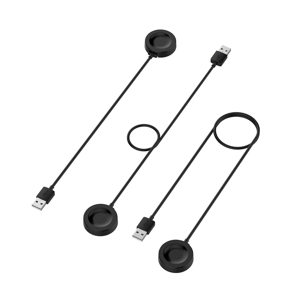 Brezžični polnilec Techsuit THC1 za Honor Watch / Huawei Watch Series, USB-A, Črn