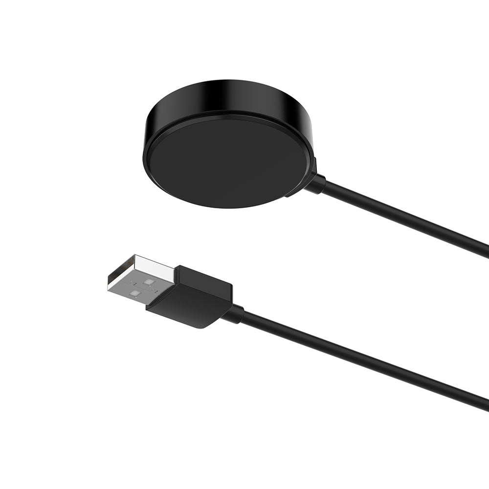 Brezžični polnilec Techsuit THC1 za Honor Watch / Huawei Watch Series, USB-A, Črn