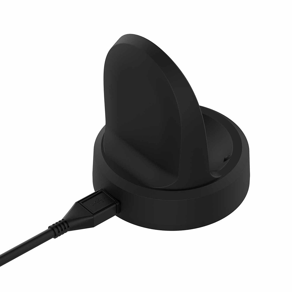 Brezžični polnilec Techsuit TSC3 za Samsung Galaxy Watch Series, USB-A, Črn