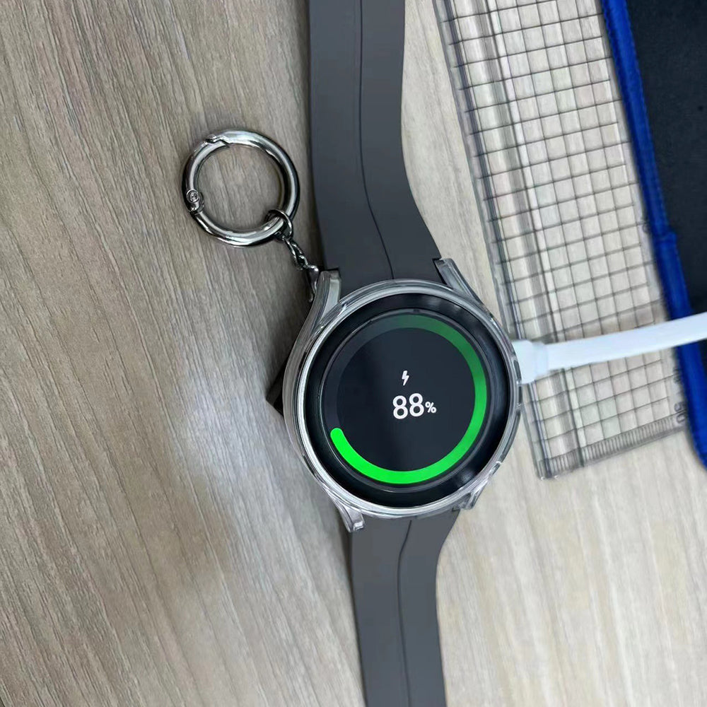 Brezžični polnilec Techsuit TSC4 za serijo Samsung Galaxy Watch, Črn