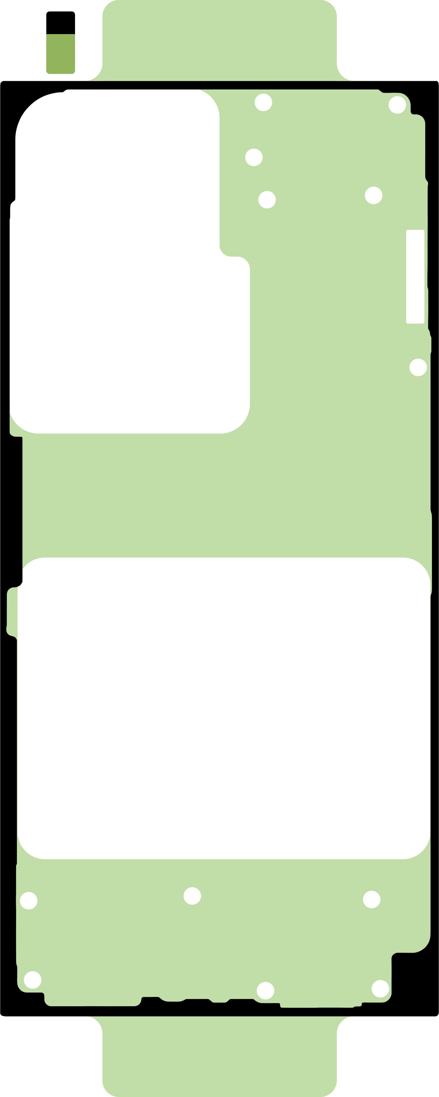 Kit Adeziv Capac Baterie Samsung Galaxy S24 Ultra S928, Service Pack GH82-33392A