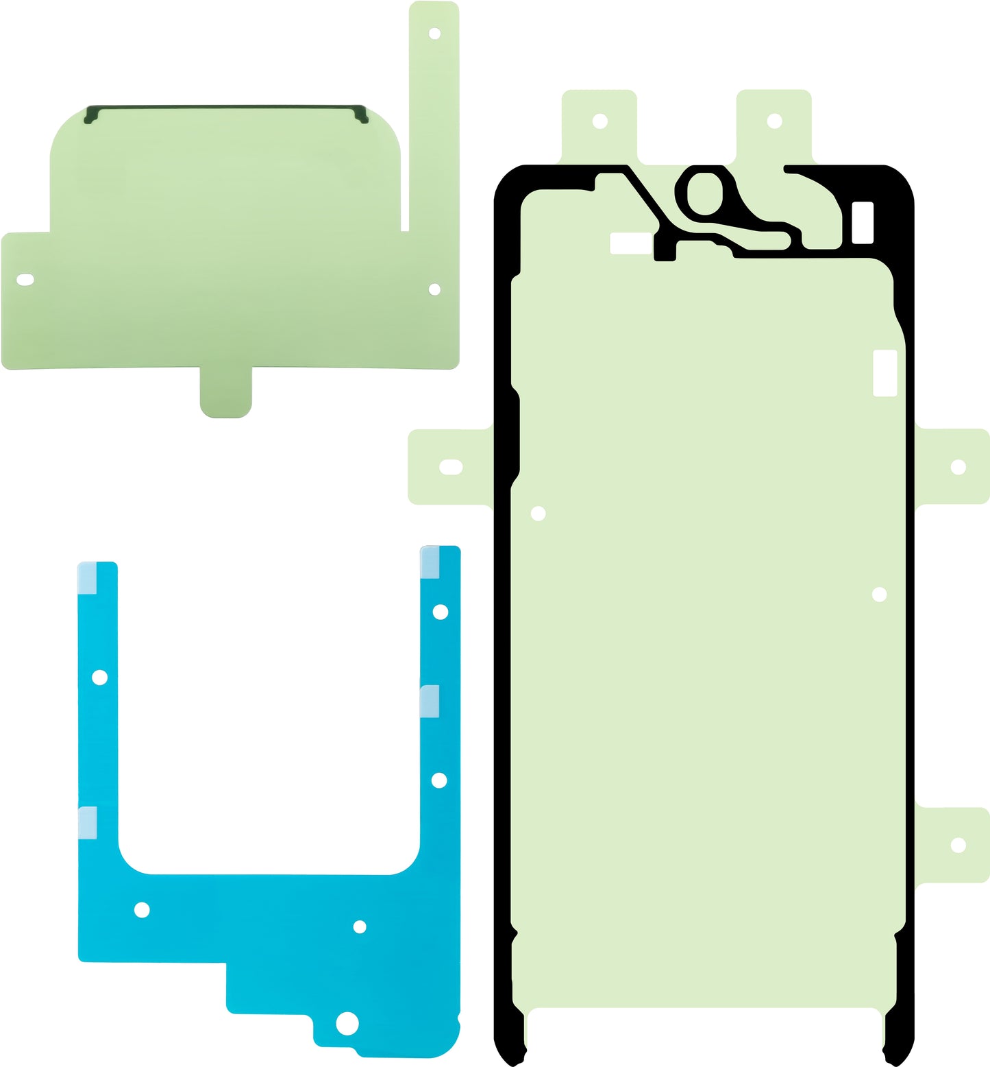 Komplet lepil za zaslon Samsung Galaxy S24 S921, Service Pack GH82-33295A