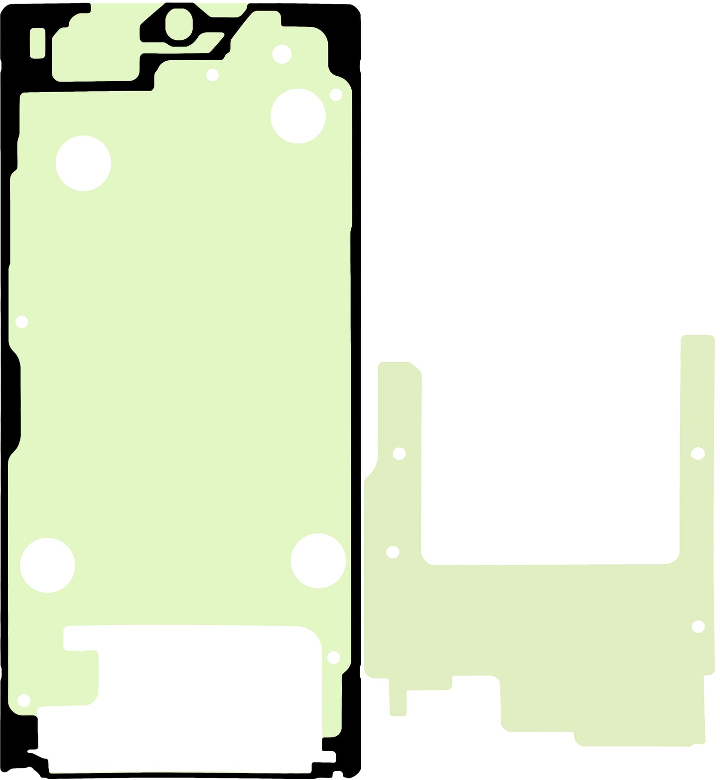 Kit lepilni zaslon Samsung Galaxy S25 Ultra S938, Service Pack GH82-36522A