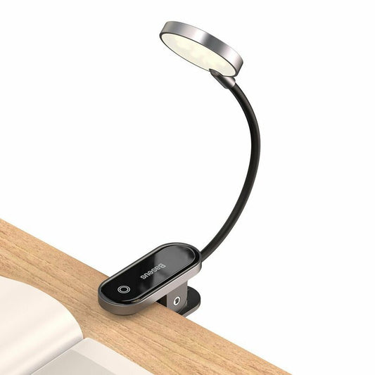 Led namizna svetilka Baseus Comfort Reading Mini Clip, siva DGRAD-0G