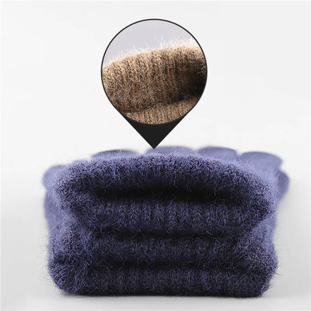 Zimske taktilne rokavice Iwarm ST0016, velikost 22 cm, mornarsko modre