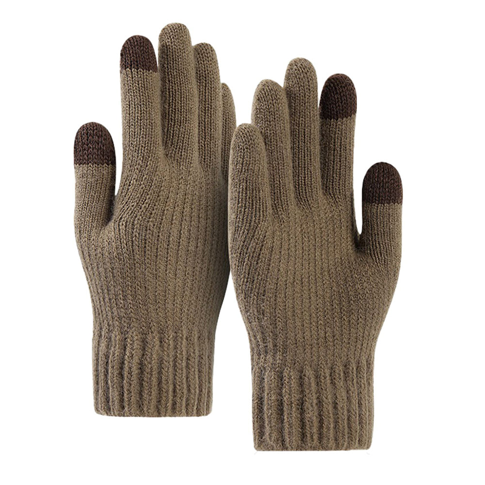 Zimske taktilne rokavice unisex Techsuit ST0012, velikost 22 cm, rjave