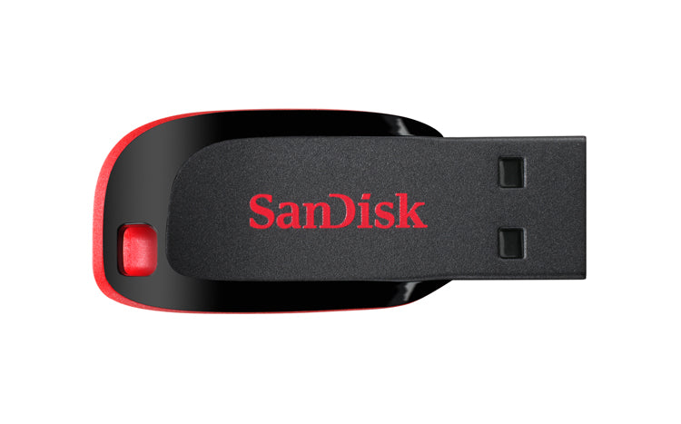 SanDisk Cruzer Blade USB-A External Memory, 16Gb SDCZ50-016G-B35