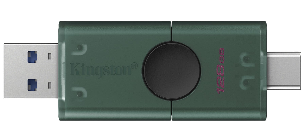 Zunanji pomnilnik USB-A 3.2 / USB-C Kingston Duo, 128Gb DTDEG2/128GB