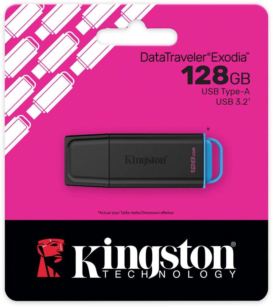 Zunanji pomnilnik USB-A 3.2 Kingston DT Exodia, 128Gb DTXG2/128GB