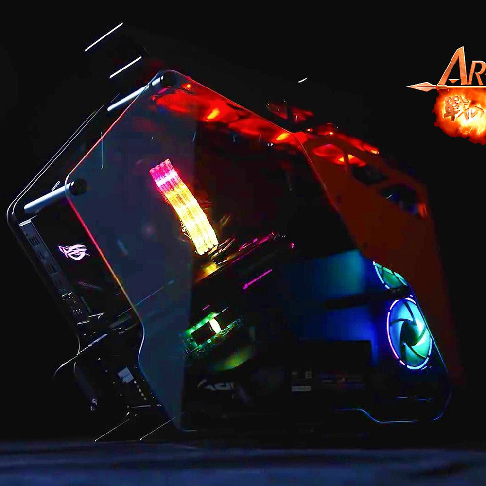 Spomin RAM Dato Ares Armor, DDR4, RGB, 8GB, 3600Mhz, CL18, Črna AMRGB1G88G36K