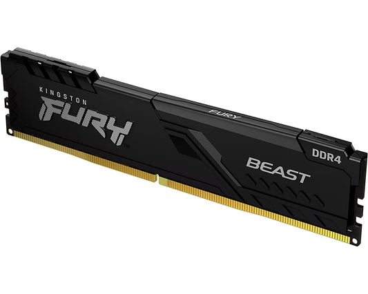 Pomnilnik RAM Kingston Fury Beast, DDR4, 2 x 16GB, 3200MHz KF432C16BBK2/32