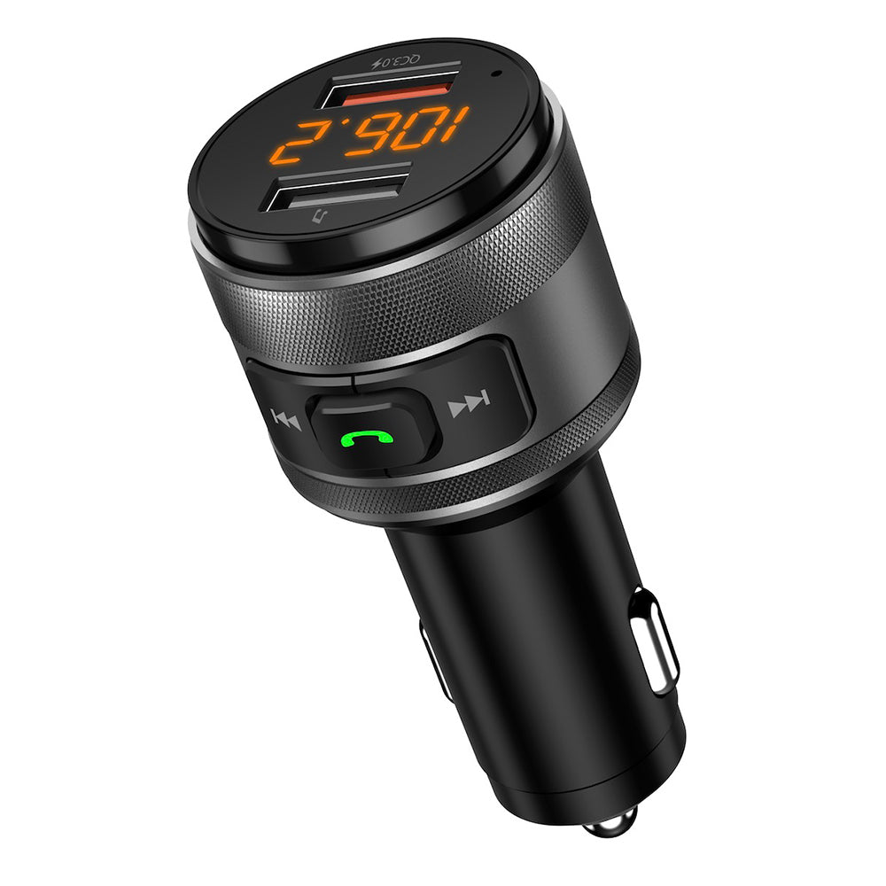 FM Bluetooth modulator Techsuit VoltTune, 2 x USB-A