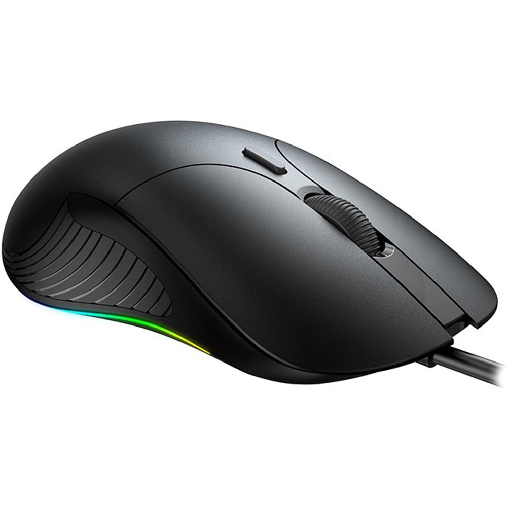 Žična igralna miška USB HAVIT MS1020WB, RGB, 2400DPI, črna