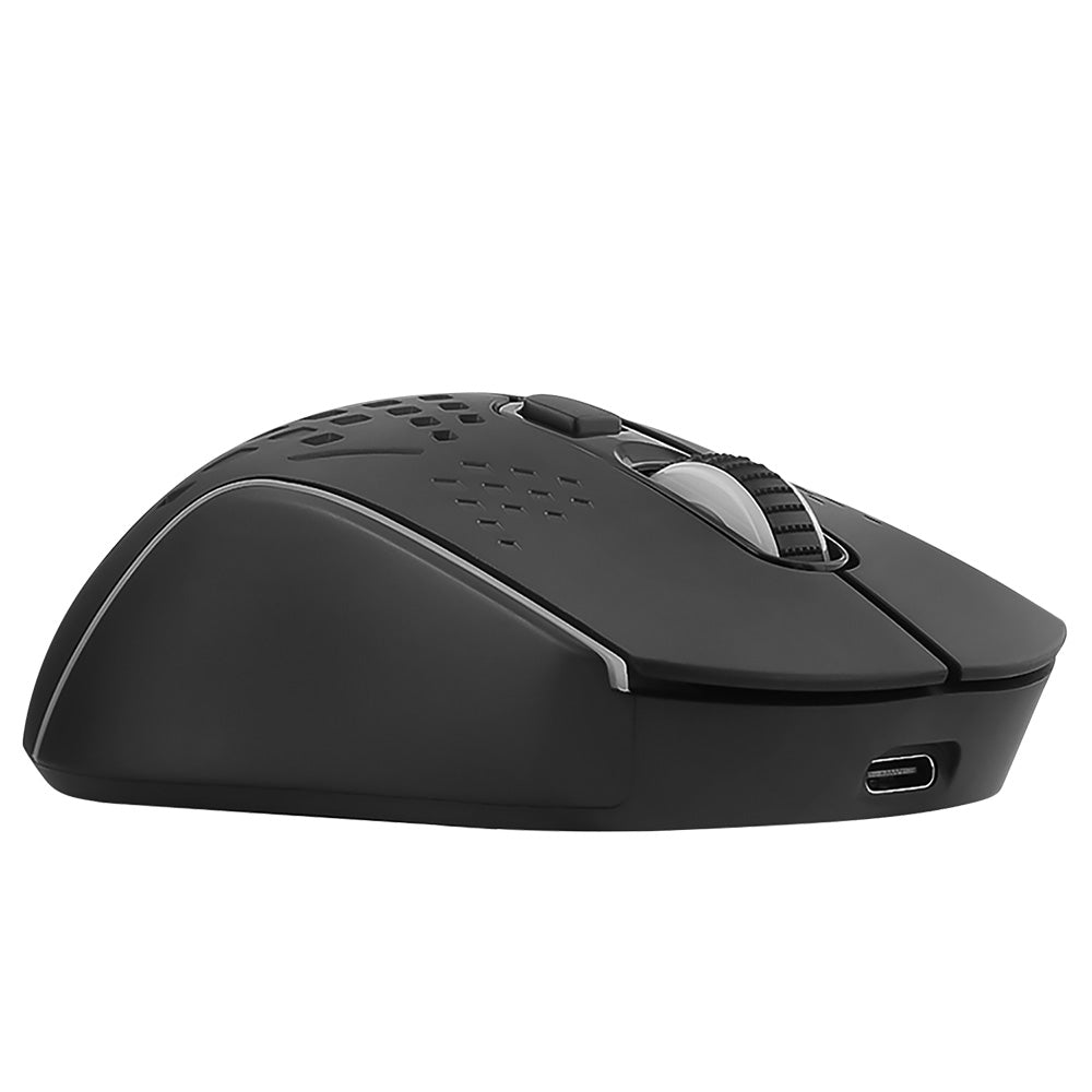 Brezžična igralna miška Proove Buzz, RGB, 800DPI - 4800DPI, črna WMBU00022401