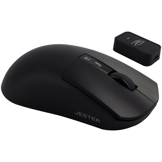 Brezžična igralna miška Proove Jester, 800DPI - 26000DPI, OLED zaslon, Črna WMJS00022001