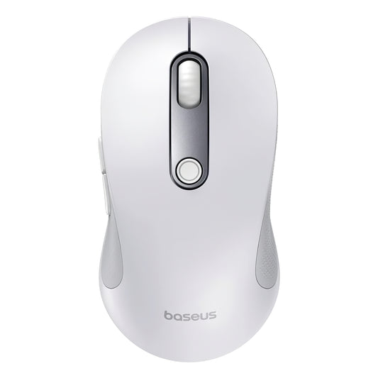 Baseus F02 Wireless Mouse, 4000DPI, BT / Wi-Fi, White B010555550521111-01