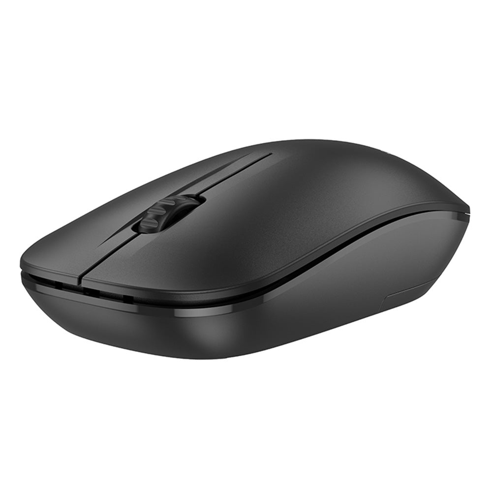 Brezžična miška Borofone BG14 Planet, 1000DPI, BT / Wi-Fi, črna