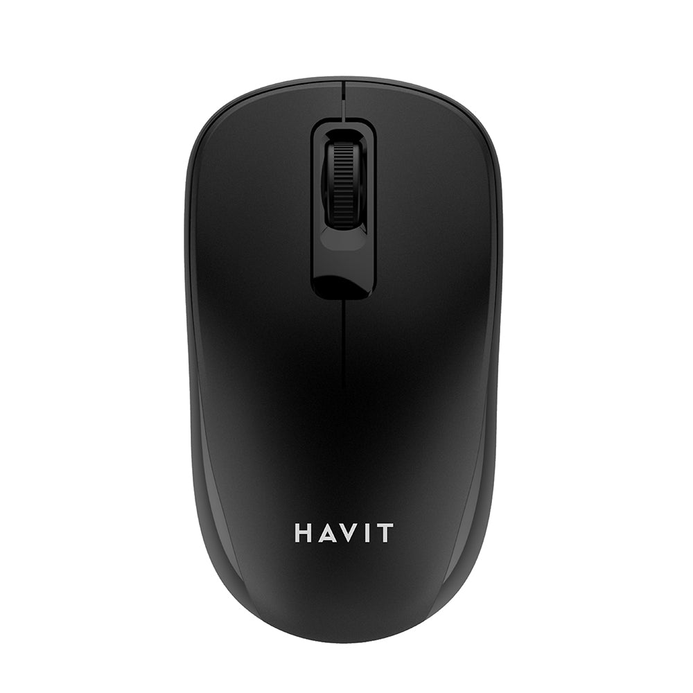 Brezžična miška HAVIT MS626GT, 1200DPI, črna
