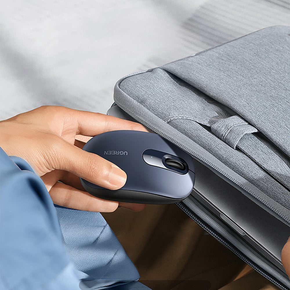 Brezžična miška UGREEN MU105, 2400DPI, mornarsko modra