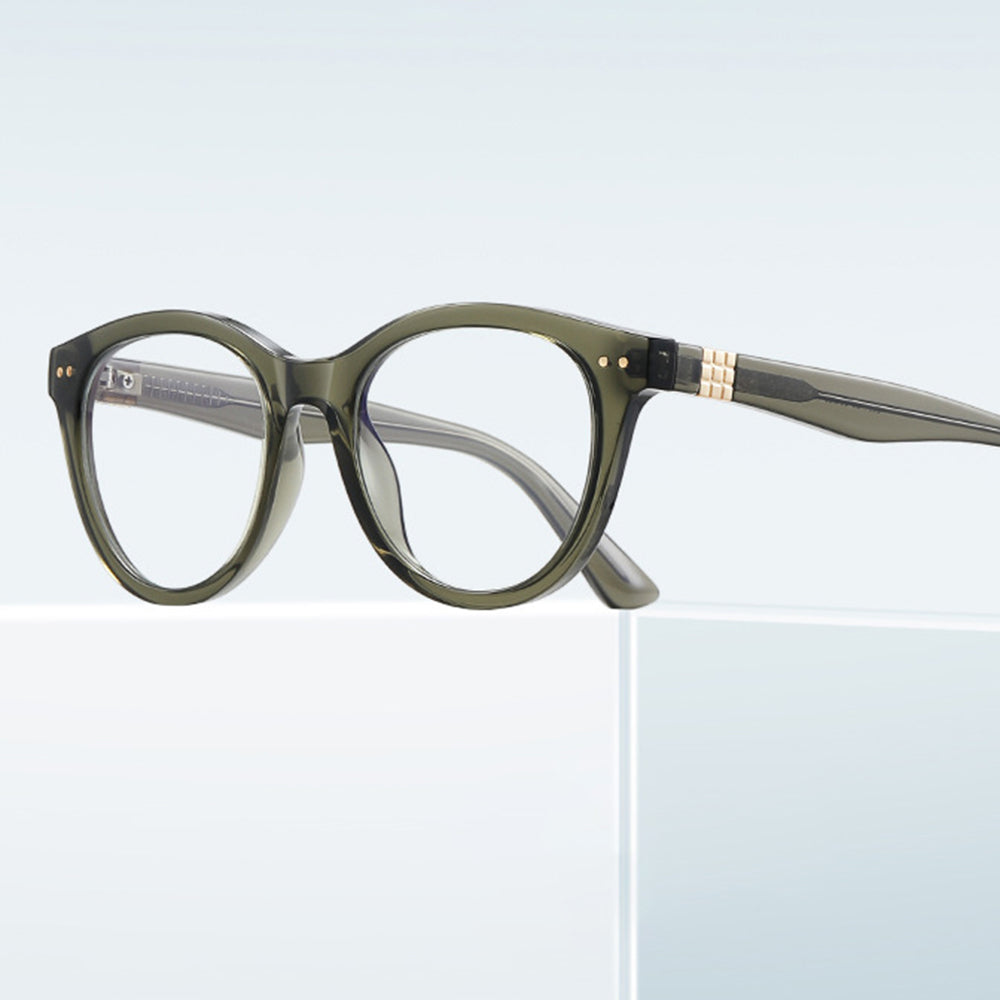 Techsuit 2231 Men's Computer Glasses, Anti-Blue Light, Black