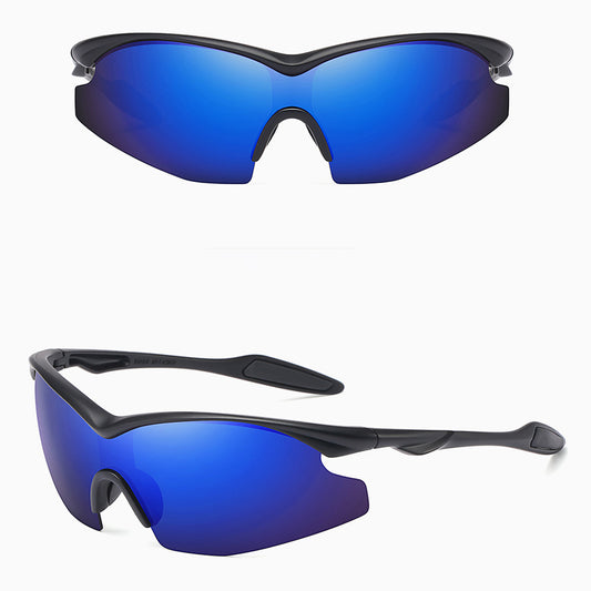 Unisex kolesarska očala Techsuit 1806, UV zaščita, črno modro vijolična