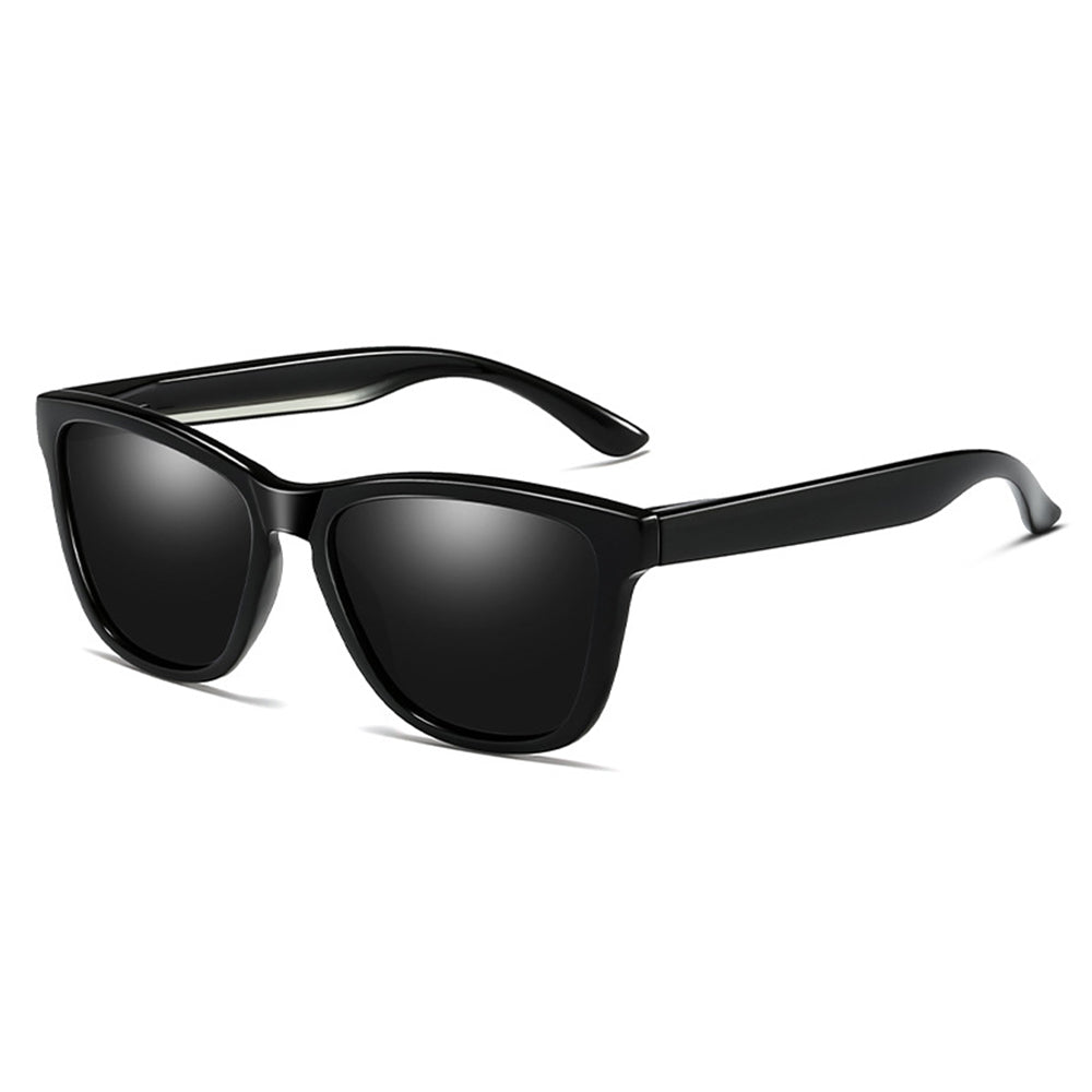 Moška sončna očala Techsuit 0717, polarizirana, UV zaščita, črna