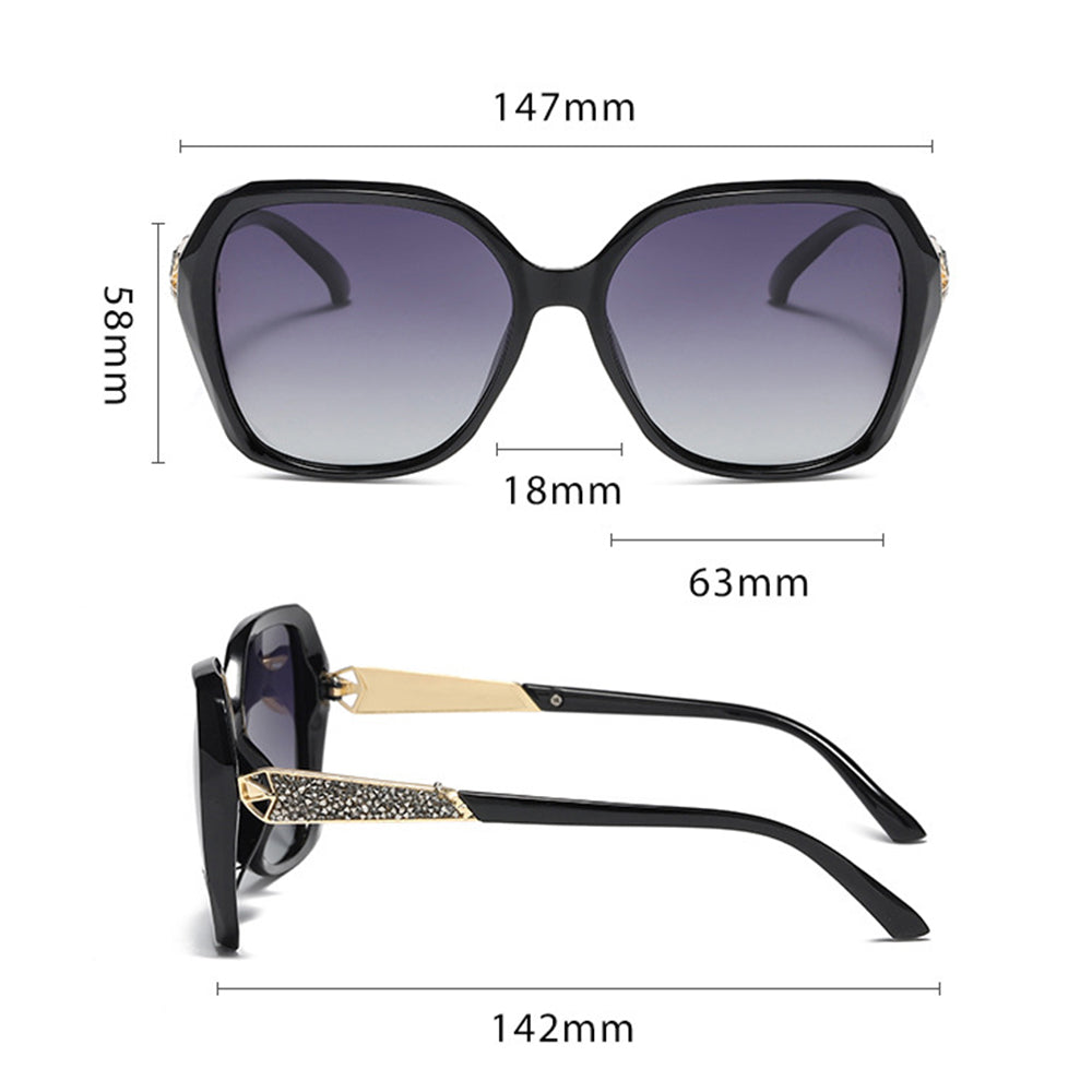 Ženske sončna očala Techsuit 5599, polarizirana, UV zaščita, vijolična