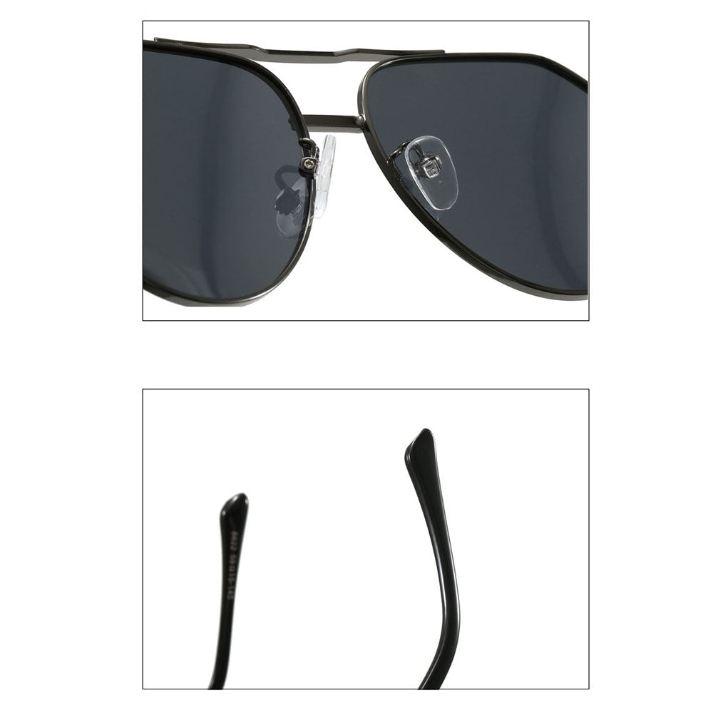 Uniseks sončna očala Techsuit 8622, polarizirana, UV zaščita, zlata