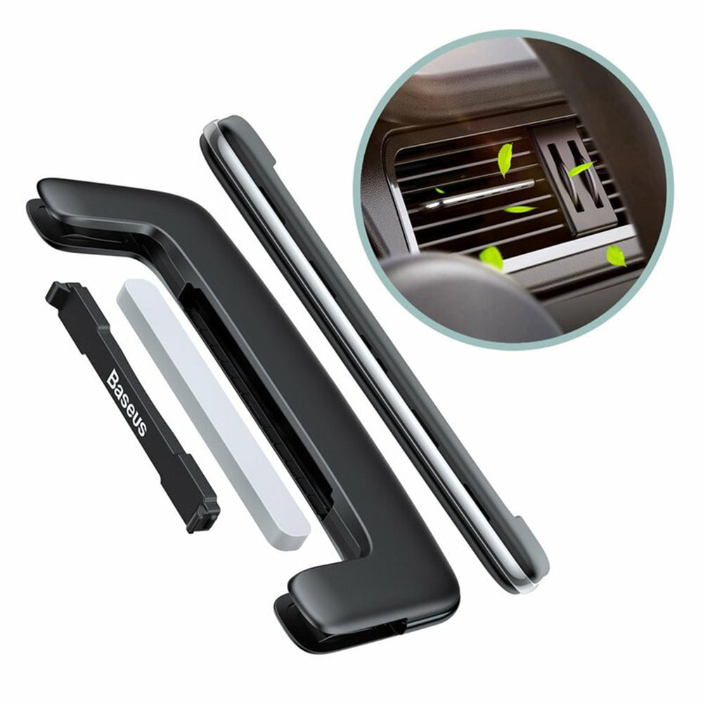 Avtomobilski osvežilec Baseus Paddle Ultrathin, Srebrn SUXUN-BP0S