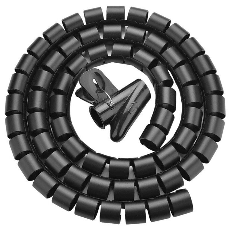 UGREEN LP121 Cable Organizer, 25mm, 5m, Black