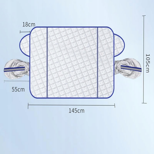 Sončna senčnica za avto vetrobransko steklo OEM, 145 cm x 105 cm