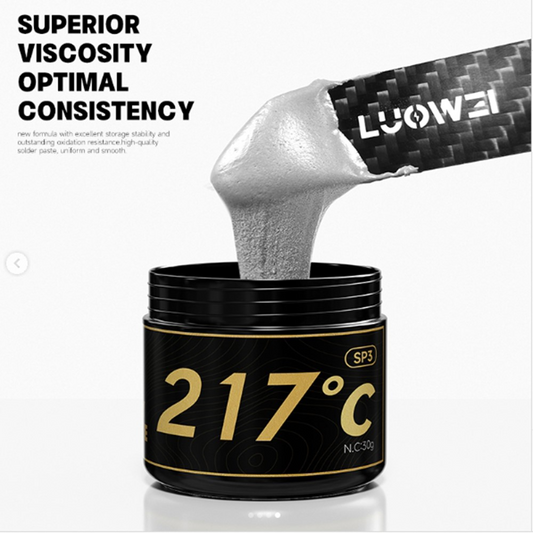 Fludrova pasta Luowei LW-SP3, 30g, tališče 217 stopinj