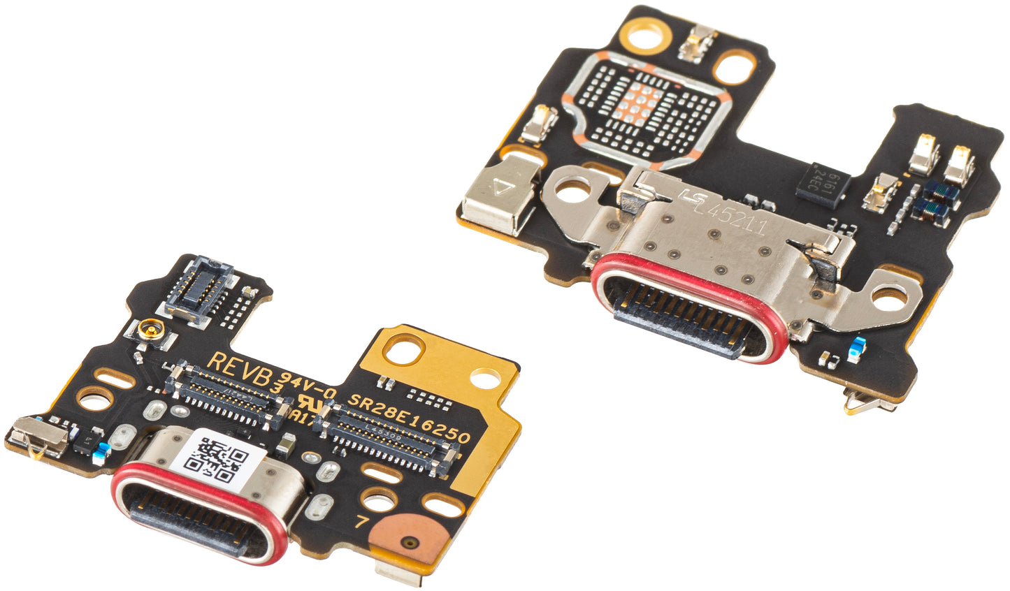 Plošča z priključkom za polnjenje - Mikrofon Motorola Edge 50, Service Pack 5P68C24920