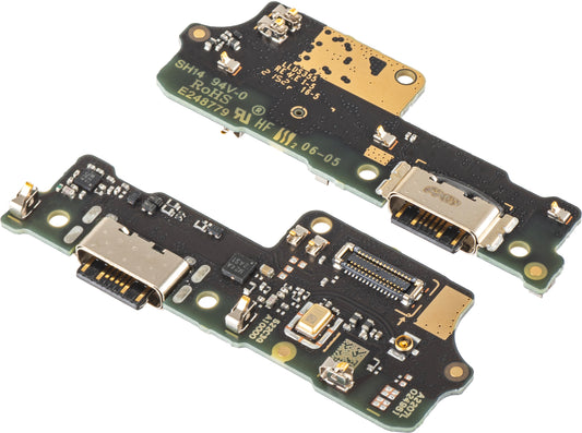 Placa z priključkom za polnjenje - Mikrofon Xiaomi Poco C40, Service Pack 560002C3QP00