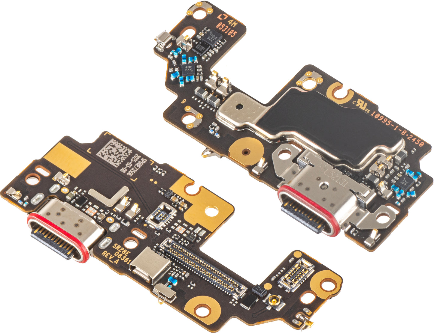 Plošča z priključkom za polnjenje - Mikrofon Motorola Razr 60, Service Pack 5B28C30077