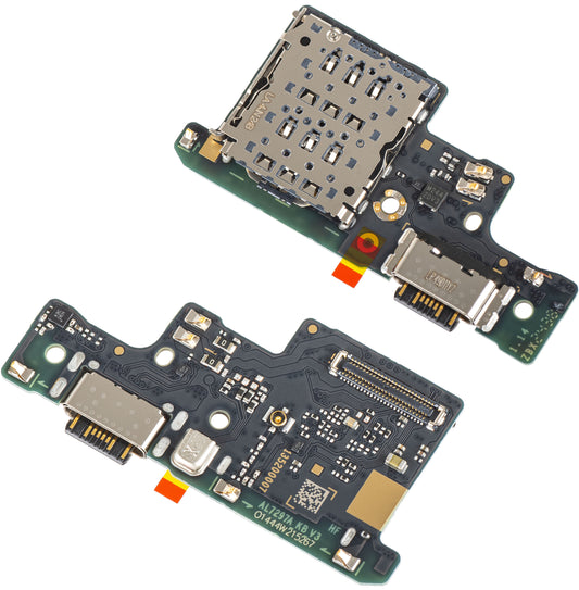 Plošča z priključkom za polnjenje - Mikrofon - Modul za branje SIM Xiaomi Redmi Note 14 4G, Service Pack 5600020000700