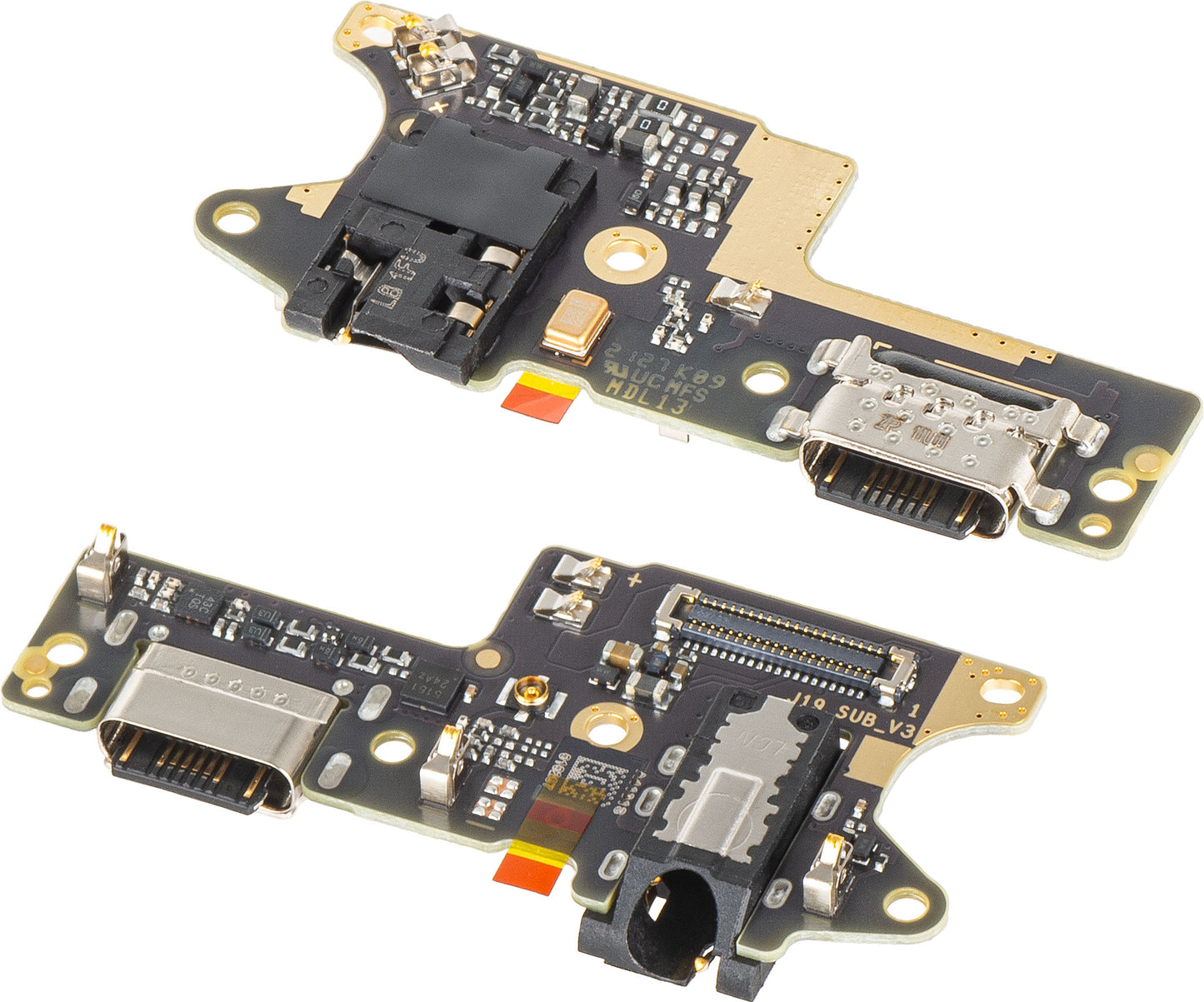 Plošča z priključkom za polnjenje - Avdio - Mikrofon Xiaomi Redmi 9, Service Pack 5600010J1900