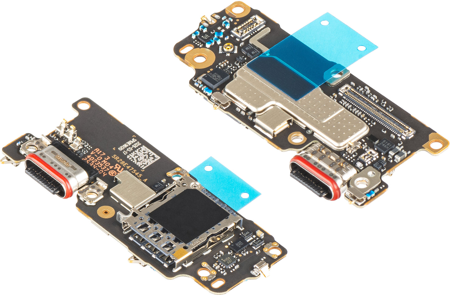 Charging Connector Board - Microphone - SIM Reader Module Motorola Edge (2025), Service Pack 5B28C32287