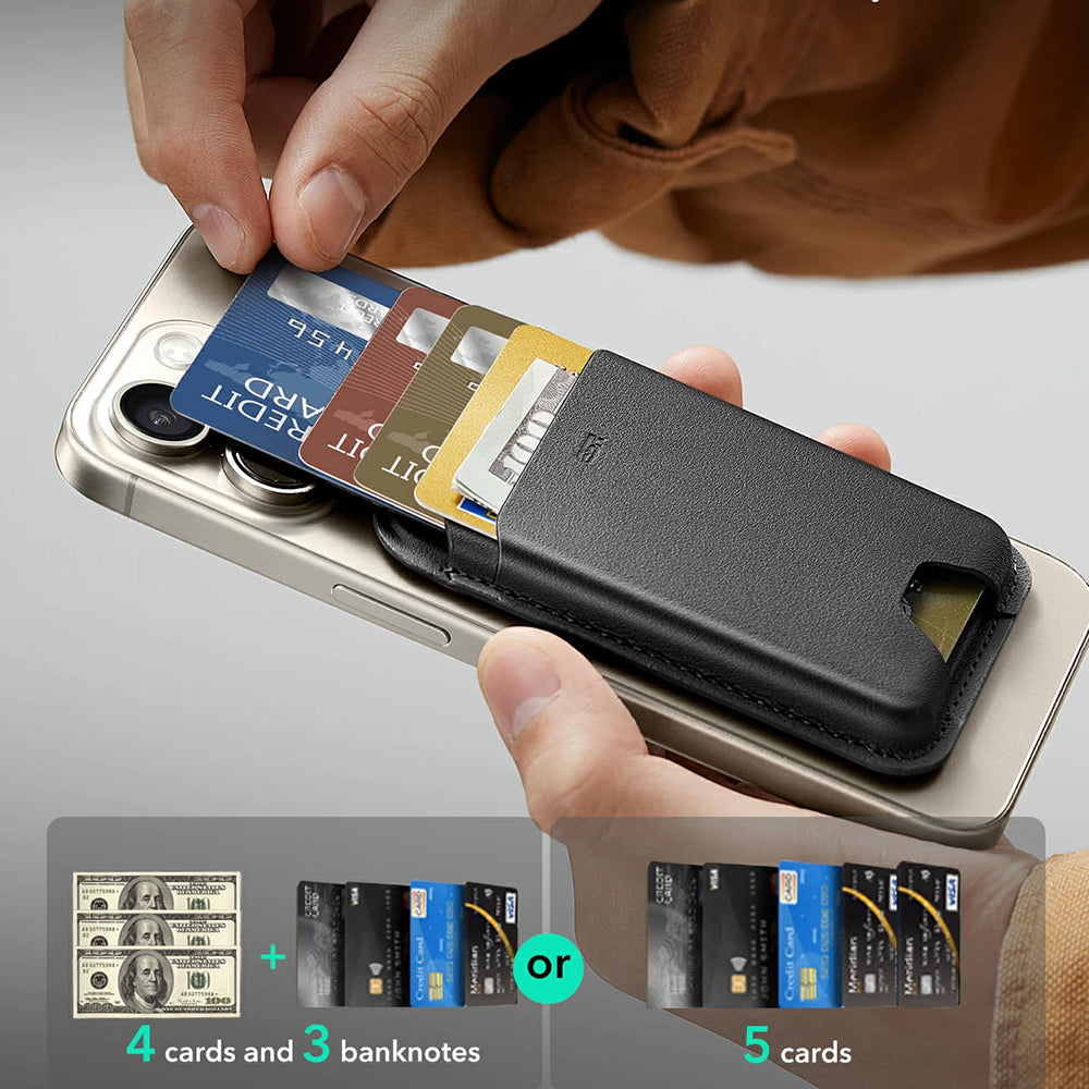 Denarnica Magsafe, ESR, Boost, Rjava